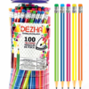 Dezha Tripond HB RT Pencil Jar Pk 100 5 SHarpner